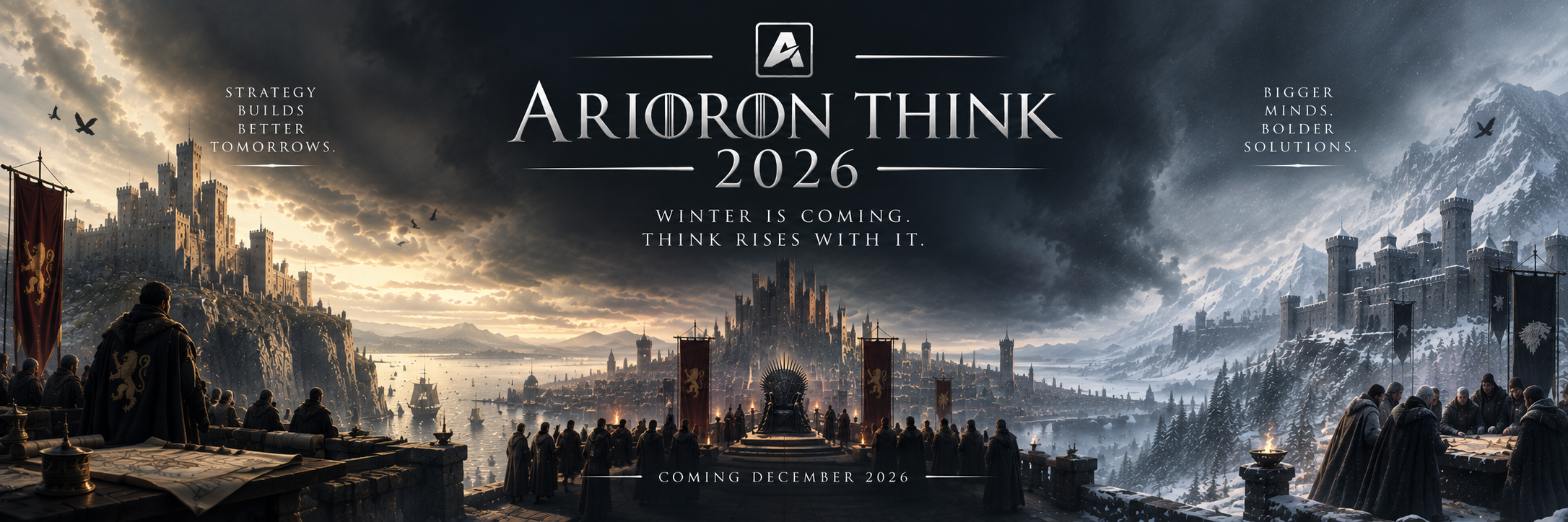 ARIORON THINK 2026 — Winter is coming. Think rises with it.